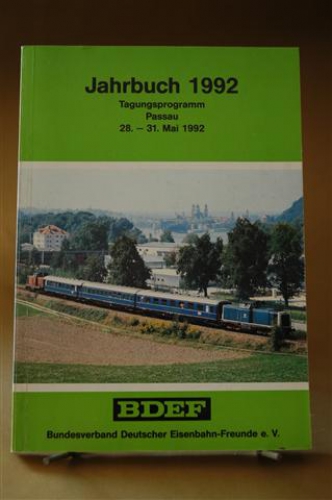 Jahrbuch 1992. Tagungsprogramm 35. Bundesverbandstag Passau vom 28. bis 31. Mai.  