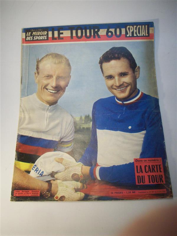 Le Tour 60. Special. No. 801. 6.Juin 1960.   La carte du Tour. - (Tour de France 1960)