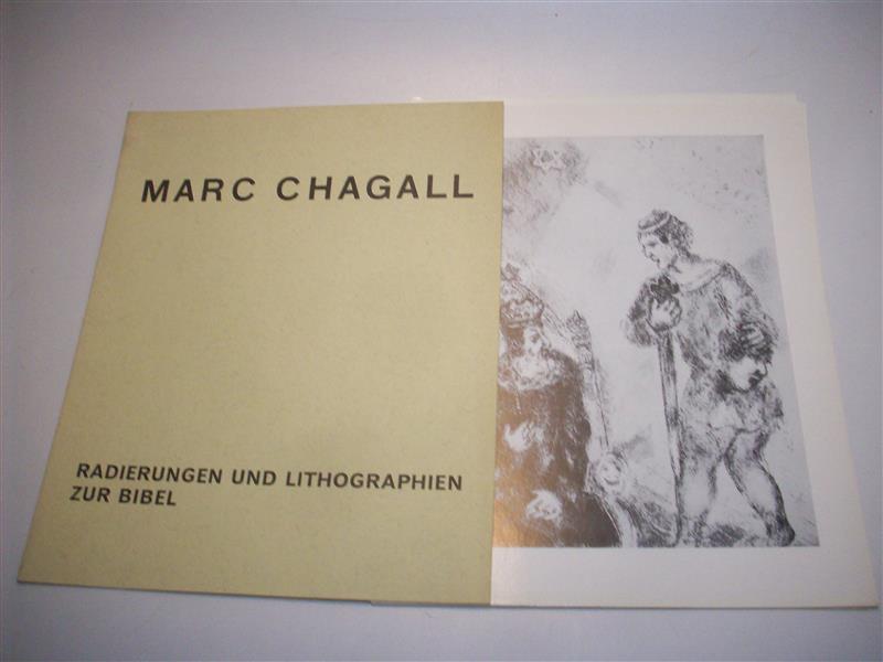 Marc Chagall. Radierungen und Lithographien zur Bibel. 