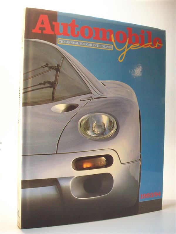 Automobile Year. The annual for car enthusiasts. L année automobile.  Auto-Jahr.  41. 1993 / 1994. Englisch
