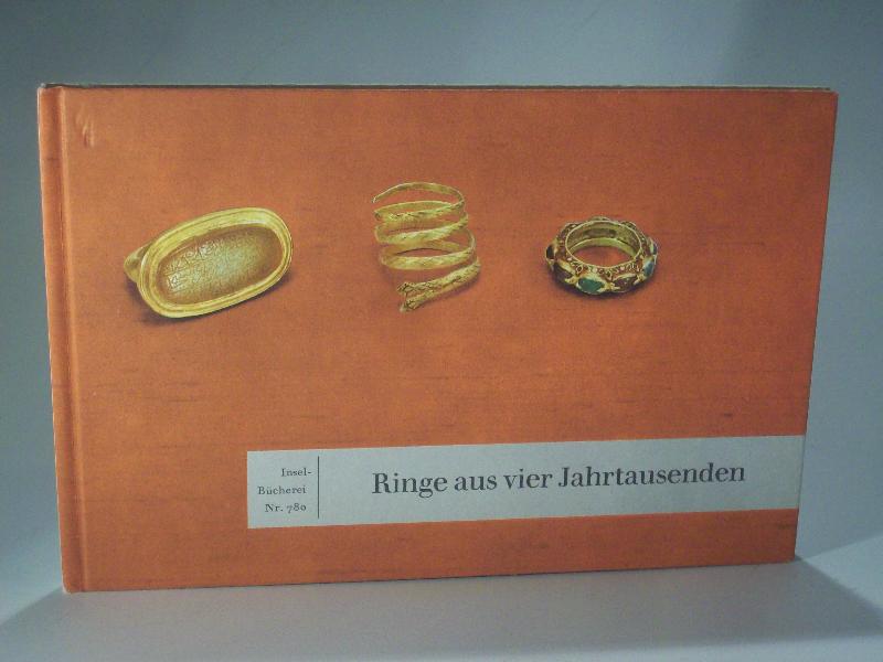 Ringe aus vier Jahrtausenden. Gesammelt und beschrieben von Heinz Battke. Mit einem Nachwort versehen von Otto Friedrich Regner. Insel-Bücherei Nr. 780. 