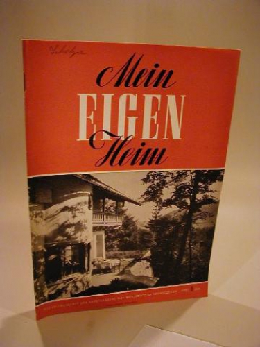 Mein Eigenheim. Heft 5 / September / Oktober  1954