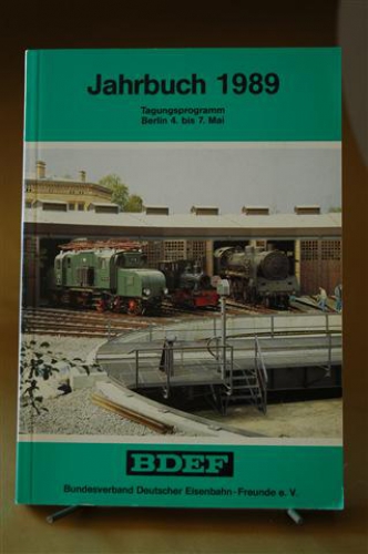 Jahrbuch 1989. Tagungsprogramm 32. Bundesverbandstag in Berlin vom 4. bis 7. Mai.  