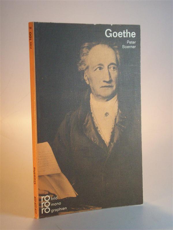 Johann Wolfgang von Goethe. In Selbstzeugnissen und Bilddokumenten. rororo Rowohlts Monographien. Biografie. rm 100.