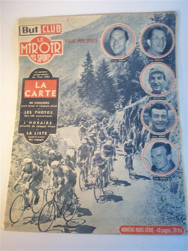 Le numero programme du Tour 1953,  (Tour de France 1953)