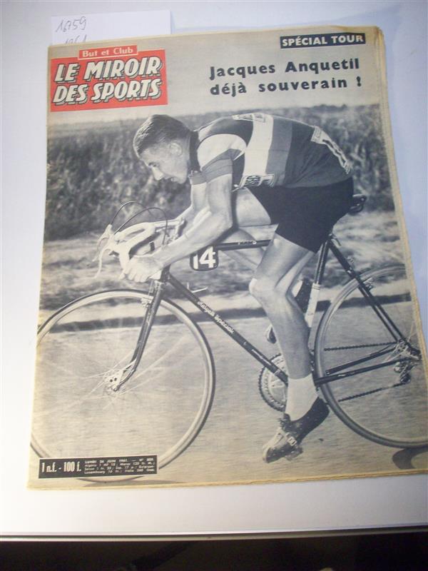 Special Tour. No. 859. 26.Juin 1961.  - Jacques Anquetil deja souverain!. -  (Tour de France 1961)