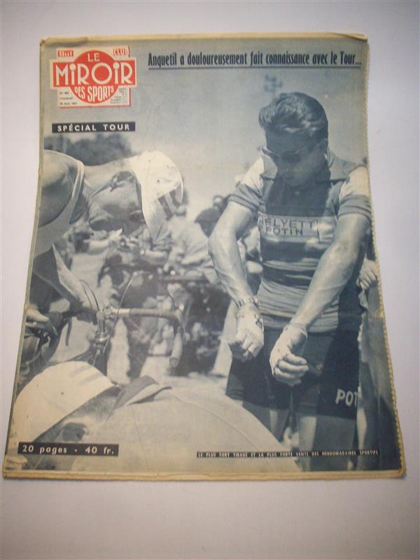 Special Tour.,  Nr. 633. 28. Juin 1957.  - Anquetil a douloureusement fait connaissance avec le Tour..... -(Tour de France 1957  )