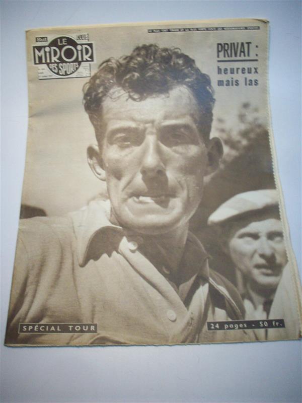 Special Tour.  Nr. 634. 1. Juillet 1957.  - Privat: heureux mais las.. - 2. Etappe: Granville - Caen,  3. Etappe: Caen - Rouen, 4. Etappe: Rouen - Raobaix.(Tour de France 1957  )