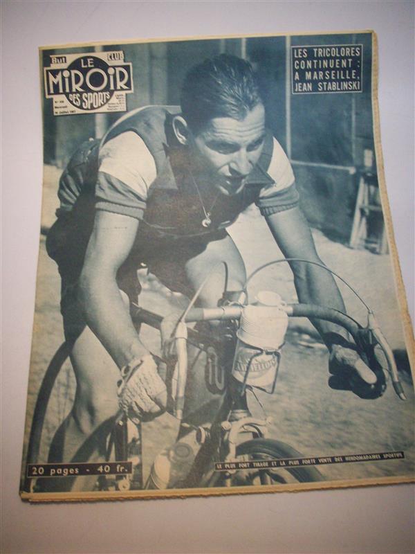 Special Tour.  Nr. 638. 10. Juillet 1957.  - Les Tricolores continuent: a Marseille, Jean Stablinski. - 11. Etappe:  Briancon - Cannes,  12. Etappe: Cannes - Marseille. (Tour de France 1957  )