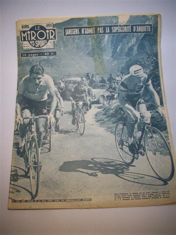 Special Tour.  Nr. 641. 17. Juillet 1957.  - Lanssens nadmet pas la superiorite d Anquetil.  - 17. Etappe:  Ax-les-Thermes – Saint-Gaudens,  18. Etappe: Saint-Gaudens – Pau. (Tour de France 1957  )