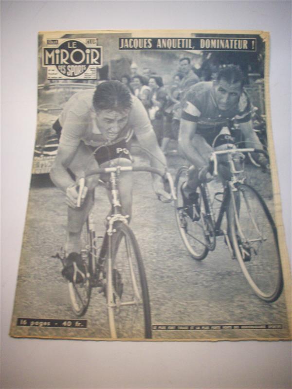Special Tour.  Nr. 642. 19. Juillet 1957.  - Jacques Anquetil, dominateur!  - 19. Etappe:  Pau – Bordeaux.  20. Etappe: Bordeaux – Libourne. (Tour de France 1957  )