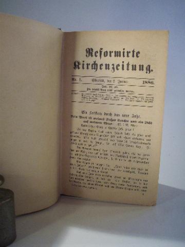 Reformirte Kirchenzeitung (reformierte) (9. Jahrgang) 1886 Nr. 1 bis Nr. 52