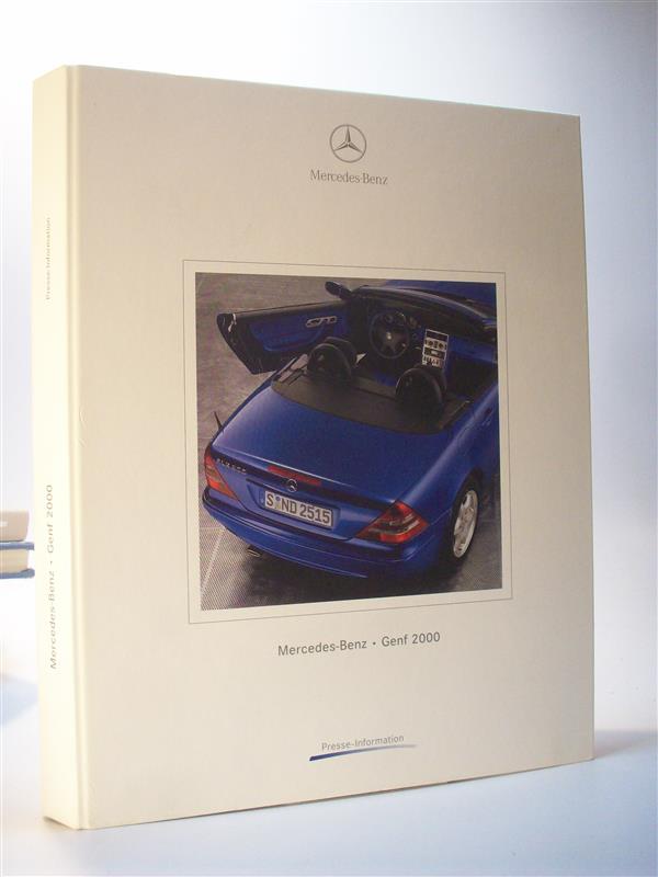 Mercedes-Benz. Genf 2000. Presse-Information. 