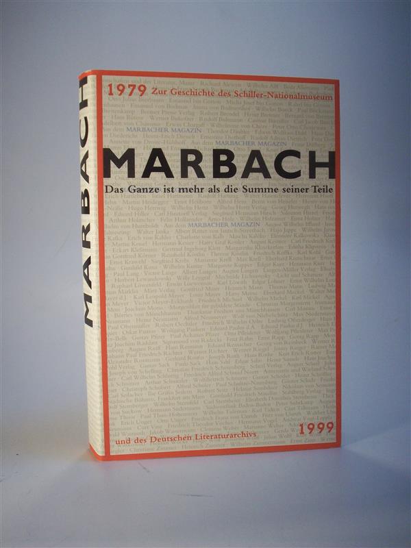 Marbach.1979 - 1999  Das Ganze ist mehr als die Summe seiner Teile.   Marbacher Magazin Extra-Ausgabe