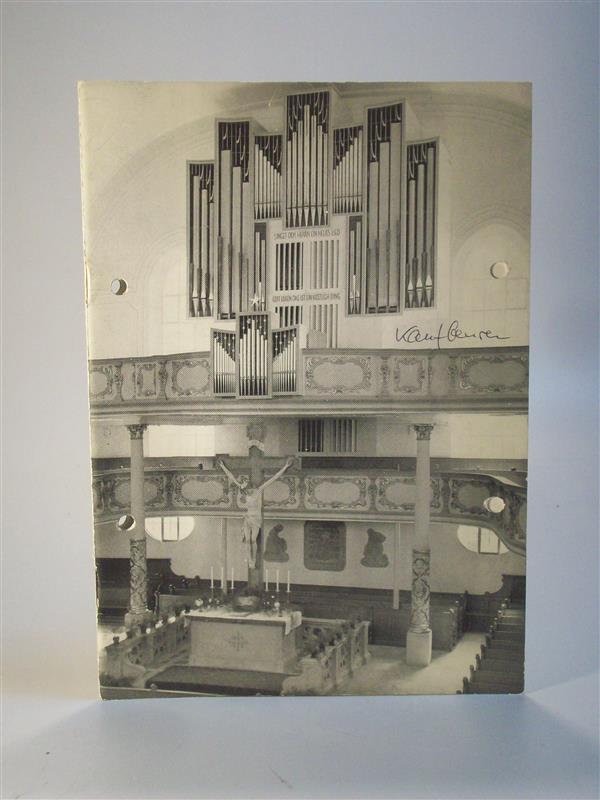 Die neue Orgel in der Dreifaltigkeitskirche zu Kaufbeuren.