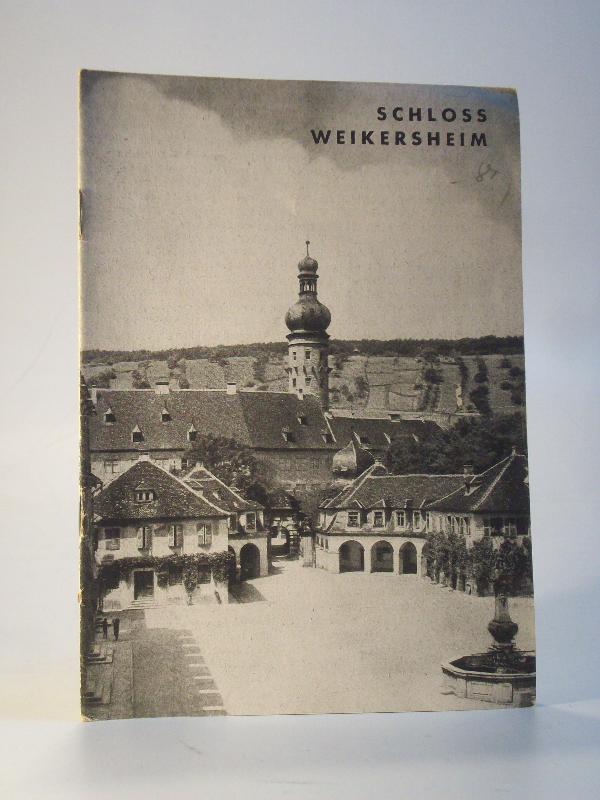 Schloss Weikersheim. Grosse Baudenkmäler. Heft 53