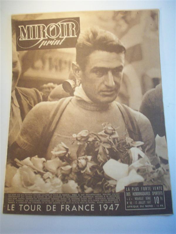 Miroir sprint. Le Tour France 1947. Nr. 60. 15. Juillet 1947. 15. Etappe: Luchon - Pau, 16. Etappe: Pau - Bordeaux.