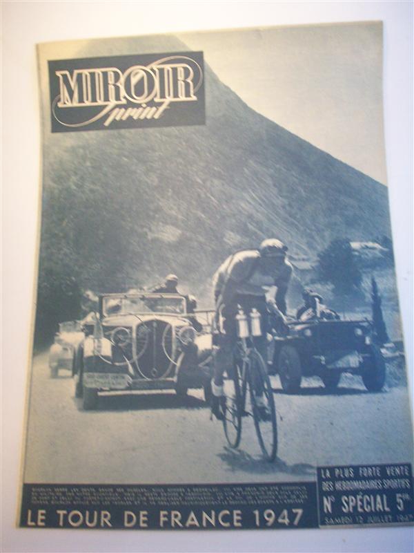 Miroir sprint. Le Tour France 1947. Numero Special Samedi 12. Juillet 1947. 13. Etappe: Montpellier - Carcassonne, 14. Etappe: Carcassonne - Luchon