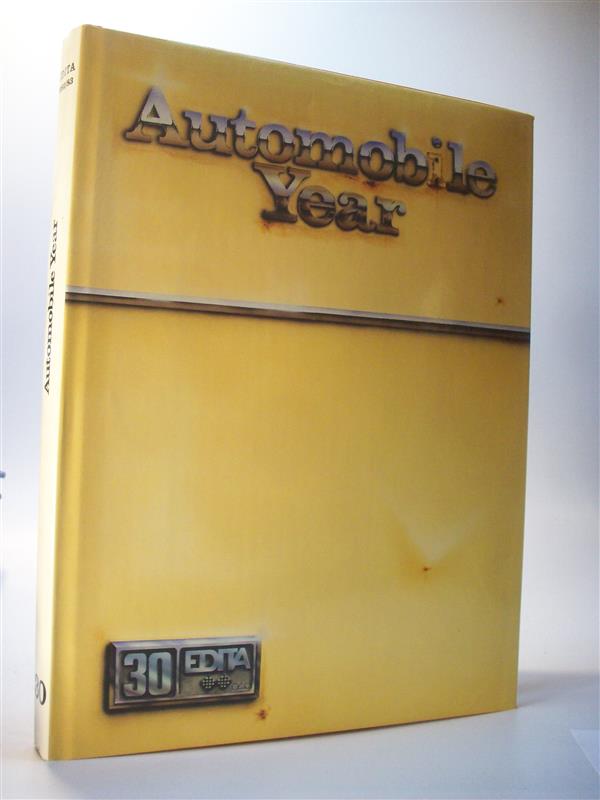 Automobile Year.  L année automobile.  Auto-Jahr 30. 1982 / 1983. Englisch