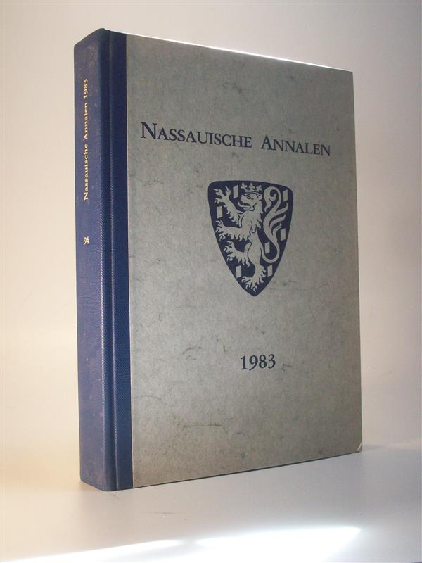 Nassauische Annalen. Jahrbuch des Vereins für Nassauische Altertumskunde und Geschichtsforschung. 94. Band, 1983 