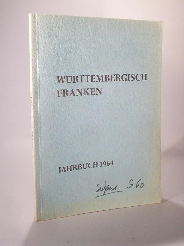 Jahrbuch des Historischen Vereins für Württembergisch Franken. Band 48.  (Neue Folge 38) 1964