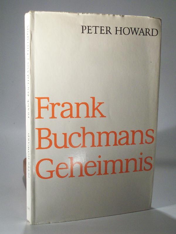 Frank Buchmans Geheimnis