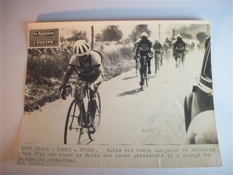 Pressefoto: Jean Robic. Tour de France 1949