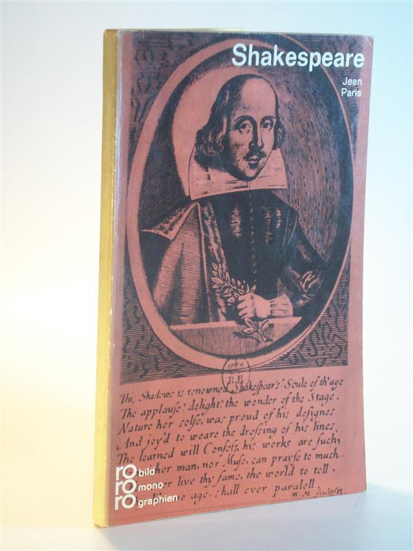 William Shakespeare. In Selbstzeugnissen und Bilddokumenten. rororo Rowohlts Monographien. Biografie. rm 2.
