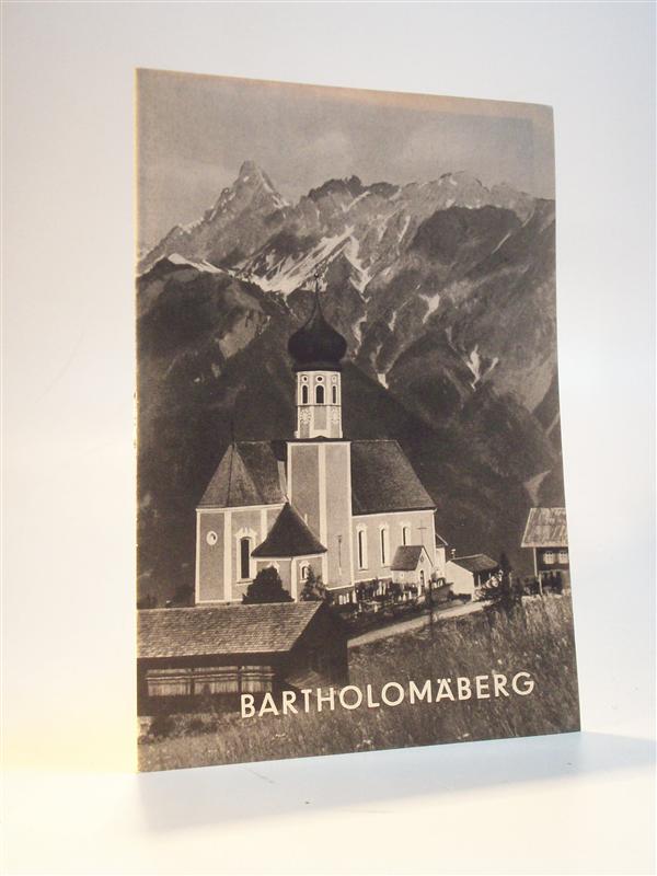 Bartholomäberg, Pfarr und Wallfahrtskirche im Montafon.