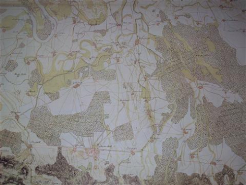 Die Schmittsche Karte von Süddeutschland 1797. Blatt 45. Darmstadt