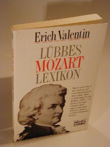 Lübbes Mozart Lexikon.