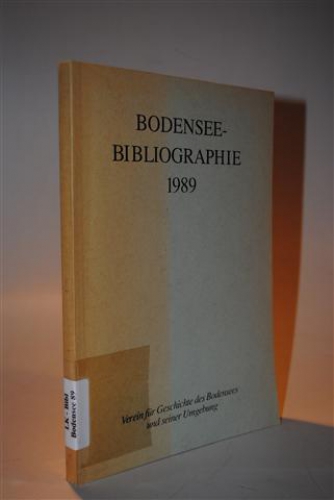 Bodensee - Bibliographie. 1989