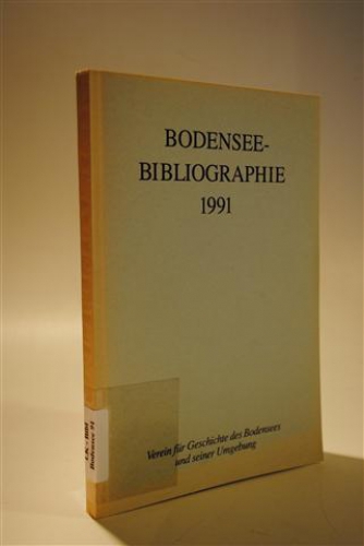 Bodensee - Bibliographie. 1991