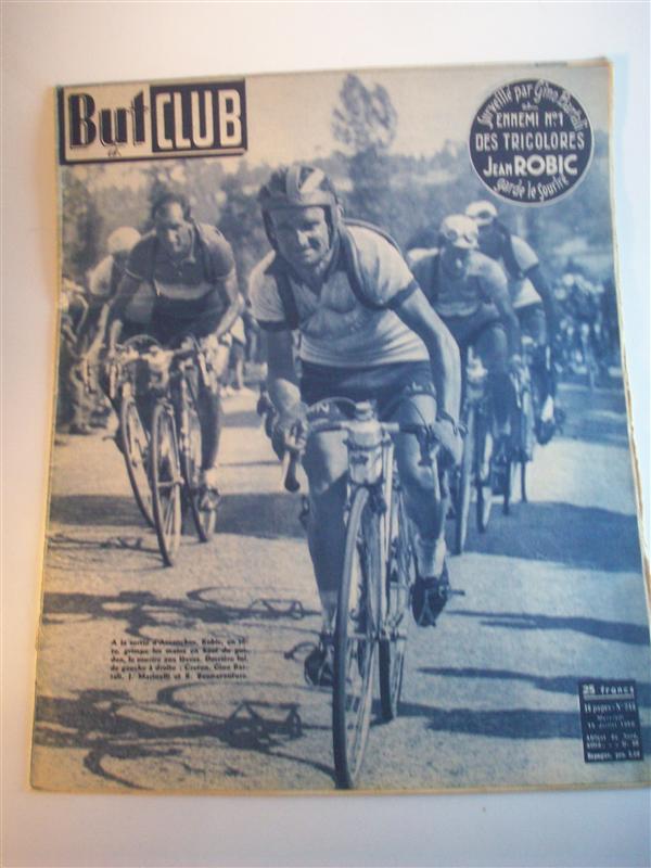 But et Club. Nr. 245. 19. Juillet 1950. 5. Etappe: Rouen – Dinard. Tour de France 1950