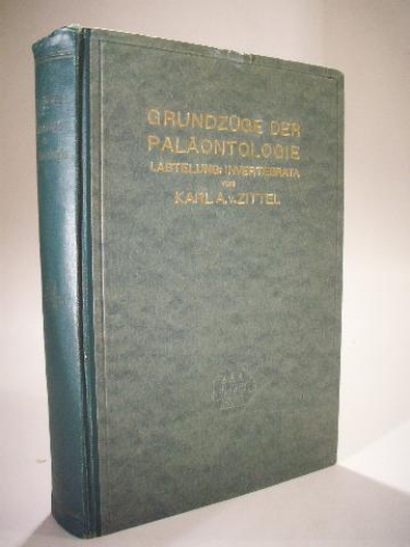 Grundzüge der Paläontologie (Paläozoologie). I. Abteilung: Invertebrata. Neubearbeitet von Dr. Ferdinand Broili.