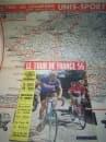 Supplement au numero Nr. 570.  Juillet 1956.  Le Tour de France 1956  / La Carte de Tour. Vorberichte zur Tour.