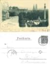 Ansichtskarte / Postkarte / Fotokarte. Stuttgart. Altes Schloss mit Schlossplatz 1898